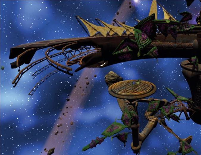 Ars Plastica, virtual world artwork and living ecosystem by DC Spensley